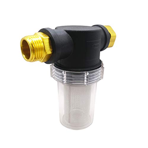 LOVHO Sediment Filter Attachment Garden Hose Pressure Washer Outdoor Gardening Inlet Water 40 Mesh Screen