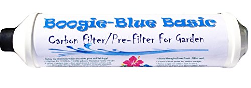 BOOGIE BLUE Basic De-Chlorinating De-Chloramine Garden Hose Water Filter