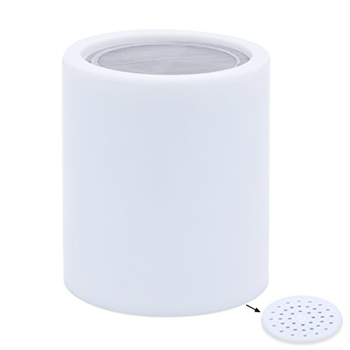Shower Filter Cartridge CrystalMX Replaceable 3-Stage Filters Cartridge for Shower Water Filters Removing Chlorine Heavy Metals White