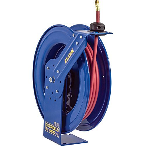 Coxreels Heavy-Duty Safety AirWater Hose Reel with Hose Model EZ-SH-475 12 Hose ID 75 Length