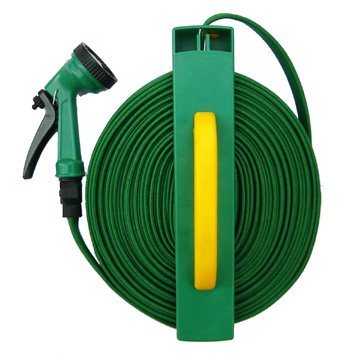 Hawk Roll Flat Hose- Compact Garden Hose Reel Kit