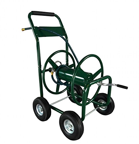 Newwater Hose Reel Cart 300 Ft Outdoor Garden Heavy Duty Yard Water Planting H0