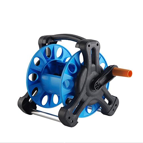 Portable Garden Hose Reel Cart for 20-25m Water Pipe
