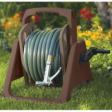 Wall Mountable Swing-up Handle Garden Hose Reel