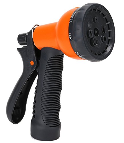 Garden Hose Nozzle 8 Pattern Sprayer