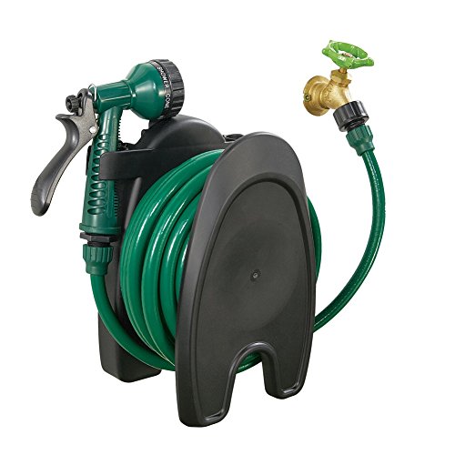 Garden Hose with Holder - 33 ft