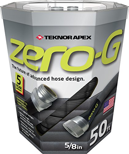 Zero-g 4001-50 Lightweight Ultra Flexible Durable Kink-free Garden Hose 58-inch By 50-feet