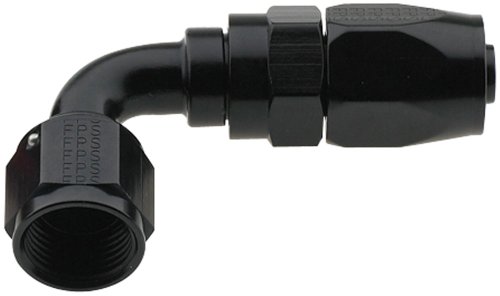 Fragola 229006-bl Pro-flow Black Size -6 90&deg Hose Fitting