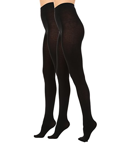 HUE Heat Temp Tights 2-Pack BlackBlack Hose