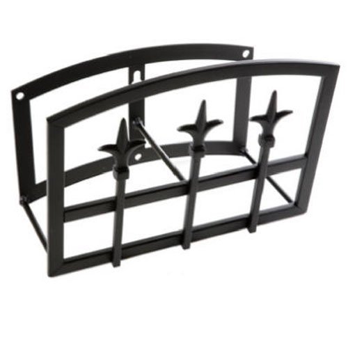 Panacea Products Classic Finial Hose Hanger Black