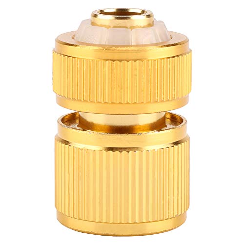 Ayunjia Alloy Garden PipeQuick Fit Adapter Water Hose Tap Connector Fitting Switch Nozzle Aluminum Plated Copper Water Connection