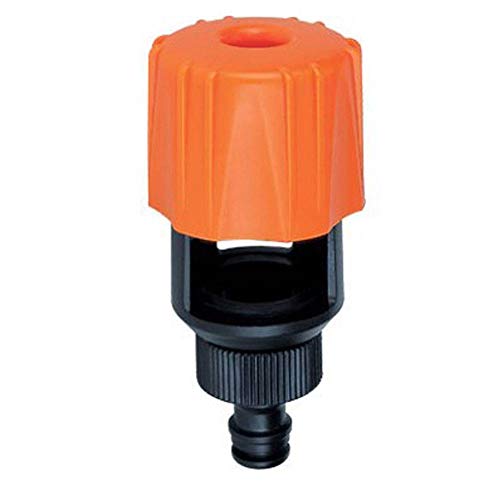 Candora Universal Tap to Garden Hose Pipe Connector Mixer Kitchen Tap Adapter Orange Hot