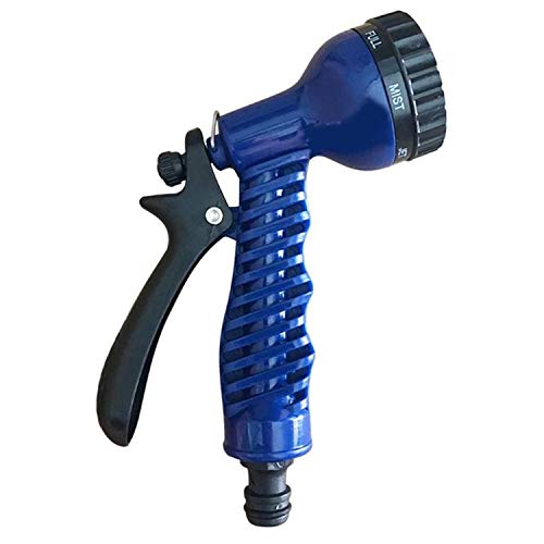 tomorrow-today 25FT 200FT Garden Hose Pipe with Spray Gun Expandable Flexible Water Sprayer to Watering Car Wash Spray Nozzle Gun Plastic Hose25ftNozzleBlue