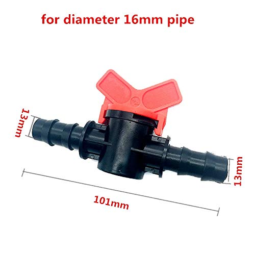 Garden Water Connectors 2 Pcs 13Mm Garden Irrigation System Control Valves are Suitable for Farming and Industrial Water Hose Oil Pipe Switch