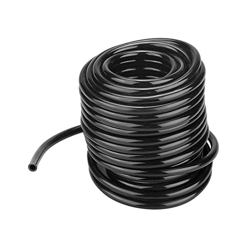 Irrigation Hose 3 Types PVC Plastic Black Heavy Duty Water Irrigation Hose Aging-Resistant Durable Thick for Agriculture Lawn Garden Industrial10m