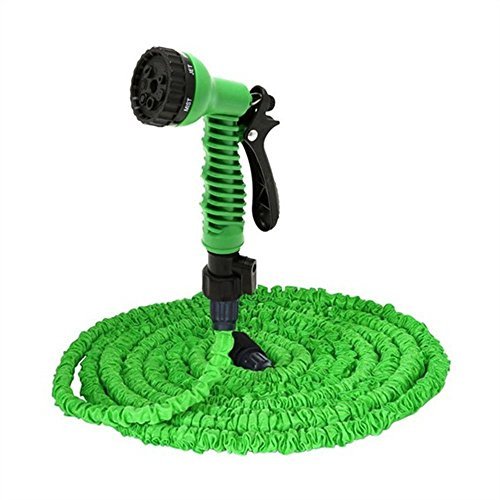 Best Buy Box GR100 Expandable Latex Garden Hose with Spray Nozzle 100 ft