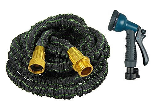 The Fit Life Best Garden Hose Expandableamp Retractable Automatic Water Hoses Lightweight No Kink Easy To Use Flexible