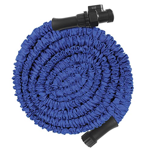 High Quality Blue Garden Hose - Xhose Advance - Expands To 50 Feet The Original Expanding Hose - Lightweight