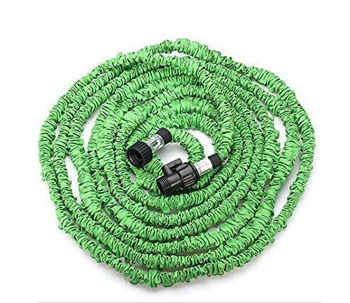Soled 2016 Newest Flexible Expandable Expanding Garden & Lawn Water Hose 25 Ft Feet Green
