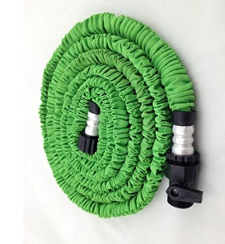 Worth And Nice Flexible Expandable Expanding Garden & Lawn Water Hose 25 Ft Feet (green)