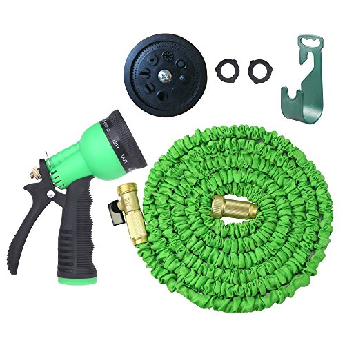 Flexible 50 Ft Expandable Hose Expanding Garden Hose Watering Hose Best Quality Solid Brass Hose Connectors