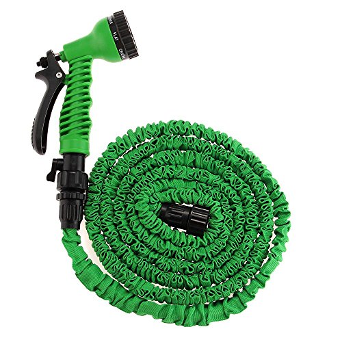 Foxpic 25FT Expanding Garden Water Hose Pipe Flexible Watering Equipment