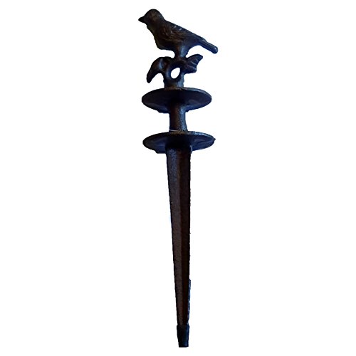 Bird Hose Guide Cast Iron Garden Stake