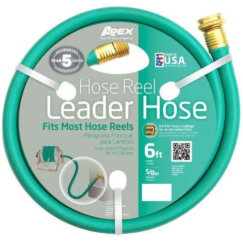 Apex 887-6  Hose Reel Leader Hose 58-Inch x 6-Feet