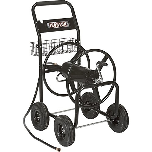 Ironton Hose Reel Cart - Holds 300ft x 58in Hose