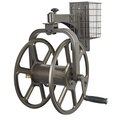 Liberty Garden Products Single Arm Navigator Multi-directional Hose Reel