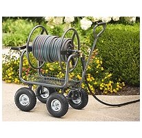Hose Reel Cart Capable Of Holding Up To 300 Ft Of 58&quot Garden Hose