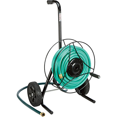 Ironton Garden Hose Reel Cart - Holds 100FtL x 58in Dia Hose