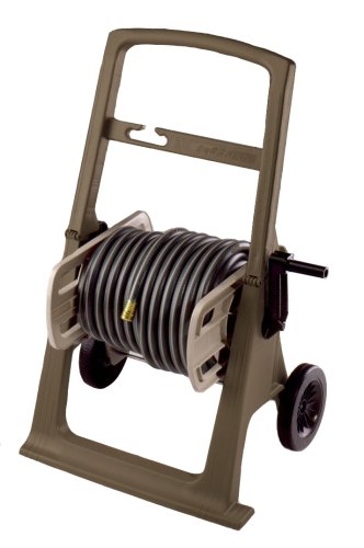 Suncast SHA150B 150-Foot Capacity Garden Hose Hosemobile Reel Cart MochaTaupe