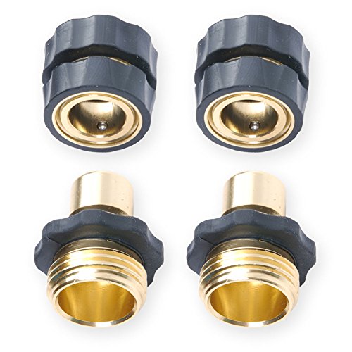 34&quot Npt Garden Hose Quick Connector Value Pack