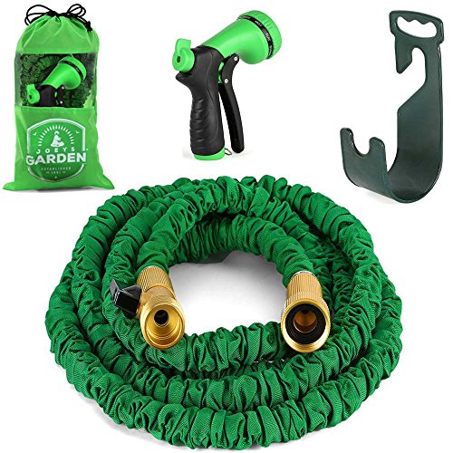 Expandable Hose, 25 Feet Expandable Garden Hose With Free Nozzel, Hose Hanger, Hose Storage Bag, And Hoses Expandable