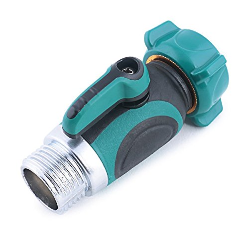 Garden Hose To Hose Shut Off Valve Arthritis Friendly Faucet Extension - Ergonomic Aesthetic And Highly Durable