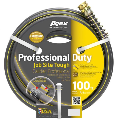 Apex 988VR-100 Contractor Work Site Tough 34-Inch-by-100-Foot Hose