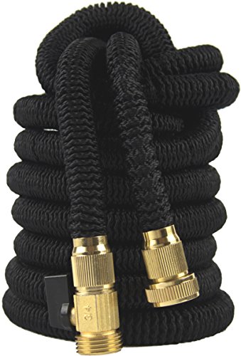 Phantom 50 Expandable Garden Hose Bungee Style Expanding Hose Solid Brass Connectors Expandable Hose