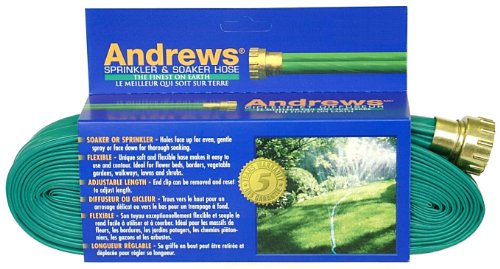 Andrews 100-Foot 2 Tube Sprinkler Hose 10-12349