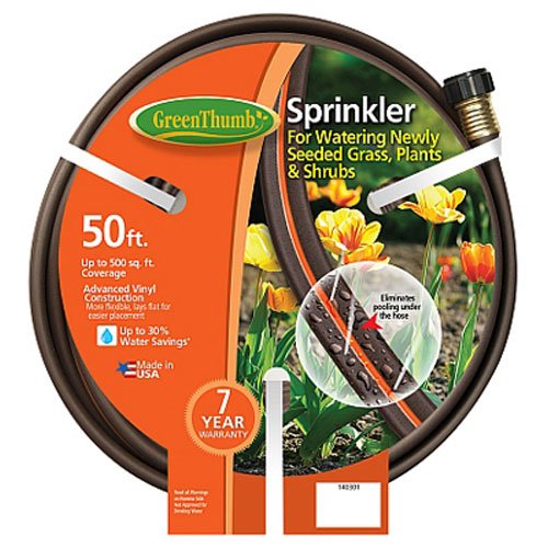 TEKNOR-APEX COMPANY 2030-50 Thumb Sprinkler Hose 50-Feet Green
