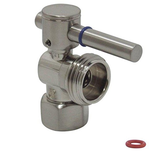 Fauceture CC13008DL 12 IPS 14 Garden Hose thread VALVE Satin Nickel