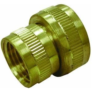 Jones Stephens G20-131 34-inch Female Hose Thread X 12 Female Pipe Thread Swivel Garden Hose Fitting