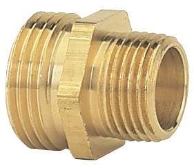 Gilmour 34-Inch Brass Double Male Hose Connector 7MH5MP