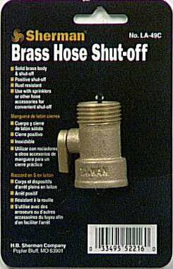 Gilmour Hose Shut-Off Valve 34 inch i