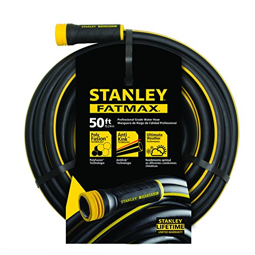 Stanley Fatmax Garden Hose 50 X 58&quot Black