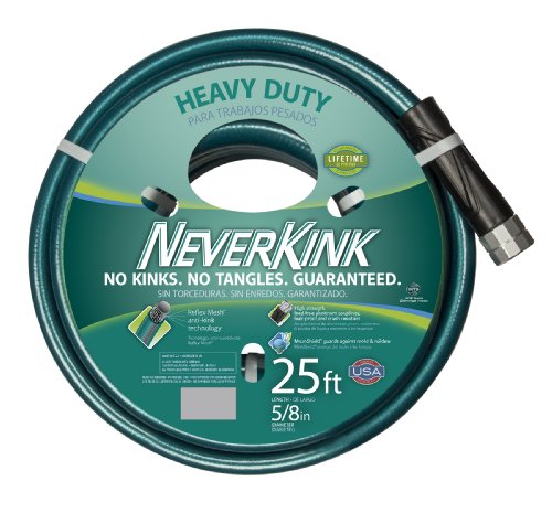 Neverkink 8615-25 Series 2000 Ultra Flexible Garden Hose, 5/8-inch By 25-feet