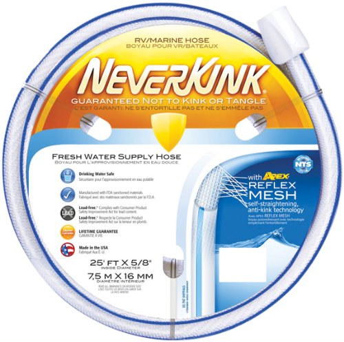 Teknor Apex 8602-25 Neverkink 5/8" X 25' Rv And Marine Hose