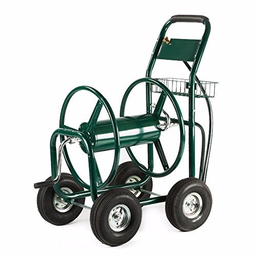 Generic YC-US2-151007-109 8&18881 BasketT Outdoor G Cart 300 FT Outdoor Green Water Garden Heavy Hose Reel Duty Yard w Basket Green Water