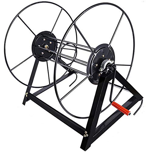 Wecnday-Tool Garden Hose Reels Garden Accessories Water Pipe Storage Rack Portable Garden Hose Holder Bracket Car Wash Water Hose Reel Garden Hose Reel Storage and Light Wire