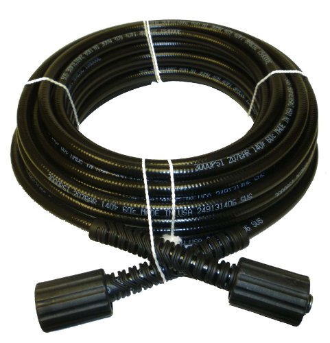 B & S, Craftsman, Generac & Karcher 1/4" X 50' Pressure Washer Hose - Made In Usa